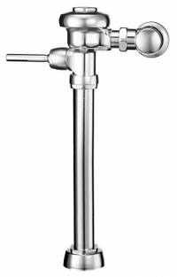 SLOAN Manual Flush Valve: Royal®, Exposed, Top, 1.28 gpf Gallons per Flush, 24 in Rough-In (MPN Royal 115-1.28). Key specifications — Spud Location: Top.
