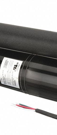 WARNER LINEAR Linear Actuator: B-Track K2, 750 lbf Rated Load, 18 in Stroke, 115V AC, 20:1 (MPN K2G20-115V-BR-18). Key specifications — Gear Ratio: 20:1; Nut Material: Bronze.
