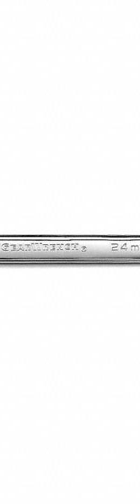 GEARWRENCH Combination Wrench: Alloy Steel, Chrome, 24 mm Head Size, 13 1/4 in Overall Lg, Std (MPN 81742). Key specifications — attr309539: 24 mm; attr309567: Yes; attr324930: GEARWRENCH.