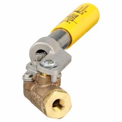 APOLLO Manual Two-Way Ball Valve: 1/4 in, Bronze, Straight, FNPT x FNPT, 600 psi Max. Pressure (CWP) (MPN 7150101). Key specifications — Brand: APOLLO; Handle: Spring-Return Lever.