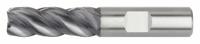 WIDIA HANITA Corner Chamfer End Mill: Carbide, AlTiN Coated, 4 Flute, 1/2" Mill Dia, 5/8" LOC (MPN 4V4513005NW)