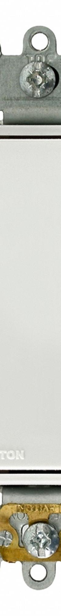 LEVITON Wall Switch: Rocker Switch, Single Pole/Double Throw, Maintained, White, 120/277V AC, 15 A (MPN 5685-2W). Key specifications — Illuminated: No; Voltage Rating: 120/277V AC.