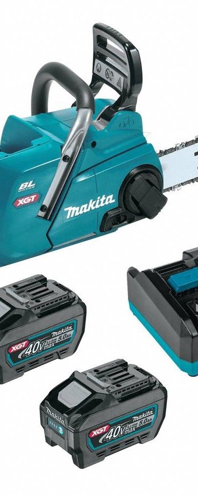 MAKITA Battery-Powered Chainsaws: 16 in Bar Lg