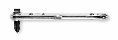 GENERAL Multi-Bit Screwdriver: Phillips/Slotted Tip, 1/4 in/#2 Tip Size, 2 Tips - Offset Multi-Bit Screwdrivers