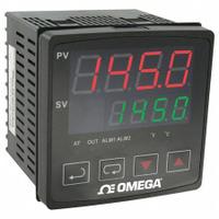 OMEGA DIAL LIMIT CONTROLLER: CN730, 1/4 DIN Size, RTD, 100 to 240V AC, 0°C to 50°C, Digital, 5 A (MPN CN733). Key specifications — Brand: OMEGA; Alarms: (1) Relay; Current: 5 A; Display Type: Digital; Input Voltage: 100 to 240V AC; Output: (1) 5A SPST Relay at 250V AC Resistive; Product Type: DIN Temperature Controller; Sensor Type: RTD.