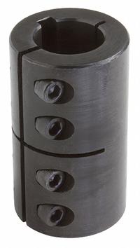 DAYTON Rigid Shaft Coupling: 1/2 in Bore Dia 1, 1/2 in Bore Dia 2, Round Keyed, For Keyed Shaft Type (MPN 3ZN57). Key specifications — attr870078: DAYTON.