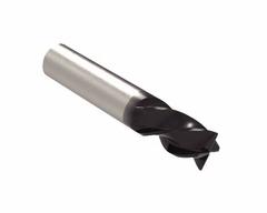 WIDIA HANITA Corner Radius End Mill: Carbide, AlTiN Coated, 4 Flute, 1/8" Mill Dia, 1/4" LOC (MPN 4X4EE03001RAT WS15PE)
