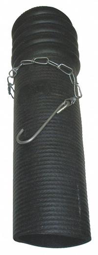 HI-TECH DURAVENT Tailpipe Adapter: 3 in Outside Dia (MPN 0651-0000-0002). Key specifications — Connection Type: Screw On; Connector Material: Rubber; Compatible Hose Grainger Part Number: 3AYK3.