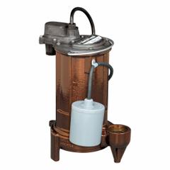 LIBERTY PUMPS Submersible Sump Pump: 3/4 hp, 115V AC, 77 gpm Flow Rate @ 10' of Head, 1 1/2 in FNPT (MPN 293-2). Key specifications — Rated Voltage: 115V AC; Brand: LIBERTY PUMPS; Switch: Piggyback Tether Float.