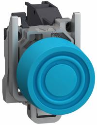 SCHNEIDER ELECTRIC Flush Push Button Operator: 22 mm, Metallic, Flush Profile, 1NO (MPN XB4BPS61GEX). Key specifications — Manufacturer Part Number: XB4BPS61GEX; Product Type: Push Button Operators; Series: XB4; Brand: SCHNEIDER; AC Contact Rating: 1.5 A @ 480 V; Action: Momentary; DC Contact Rating: 0.27 A @ 250 V; Operator Illumination: Non-Illuminated.