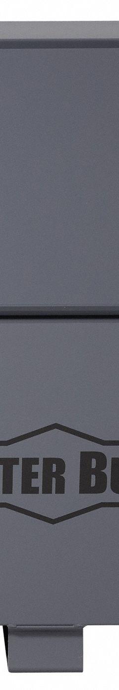 BETTER BUILT Chest-Style Jobsite Box: 60 in W x 30 in D x 37 5/8 in H, 31 cu ft, Recessed Padlock (MPN 3068-BB). Key specifications — attr1116233: Gray; attr1116253: BETTER BUILT; attr1222022: Recessed Padlock - Lock not included.