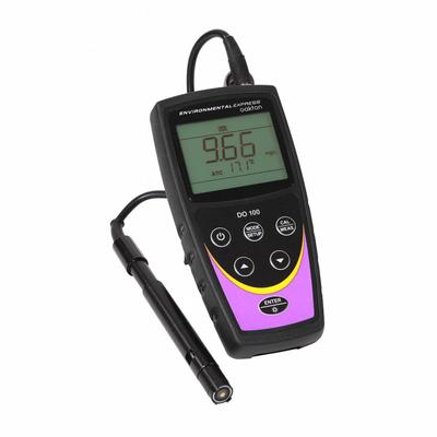 OAKTON Dissolved Oxygen Meter: Dissolved Oxygen/Temp, 200% DO Concentration - Max - Handheld Dissolved Oxygen Meters