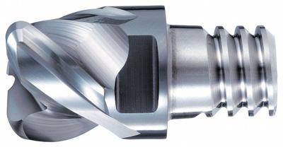 OSG Exchangeable Head End Mill (MPN 52310004) - Exchangeable Square End Mill Heads