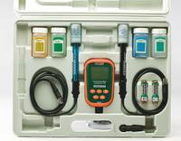 EXTECH Handheld Multiparameter Meter: Conductivity Cell/Meter, pH/mV/Temp Electrode (MPN EC600). Key specifications — Test Parameters: pH; Manufacturer Part Number: EC600; Configured Test Parameters: Total Dissolved Solids; Measurement Components Included: Meter, pH/mV/Temperature Electrode; Other Accessories Included: (2) AA Batteries; Reagents and Solutions Included: Conductivity Calibration Solution (1413 microns).