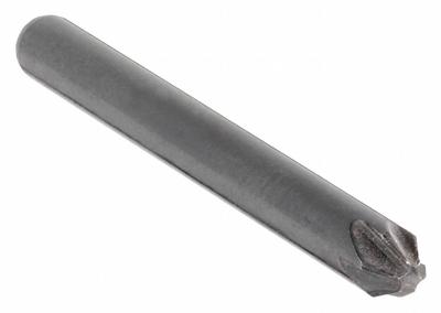 KEO Countersink: 60°, 6 Flute, 3/16 in Body Dia, 3/16 in Shank - Smooth-Finish Six-Flute Countersinks