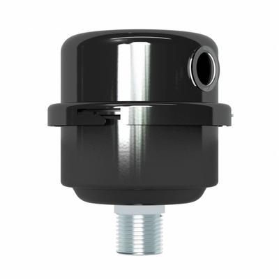 SOLBERG Filter Silencer: 3/8 in (M)NPT Inlet Size, 8 cfm, 3.56 in Overall Ht - Air Compressor Intake Filters & Silencers