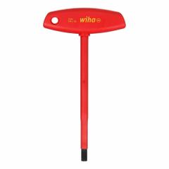 WIHA Hex Key: 0 Ball Ends, 1/4 in Tip Size, SAE, Long, Chrome Vanadium Molybdenum, Black Oxide, T (MPN 33485). Key specifications — attr1205521: WIHA; attr1205526: Black Oxide.