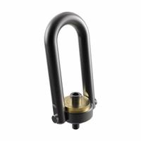 JERGENS Hoist Ring: Pivot/Swivel, Black Oxide-Coated Steel, 7/8"-9, Max. 8,000 lb, Pulling (MPN 23524). Key specifications — Brand: JERGENS; Thread Size: 7/8"-9; Operation: Pulling.