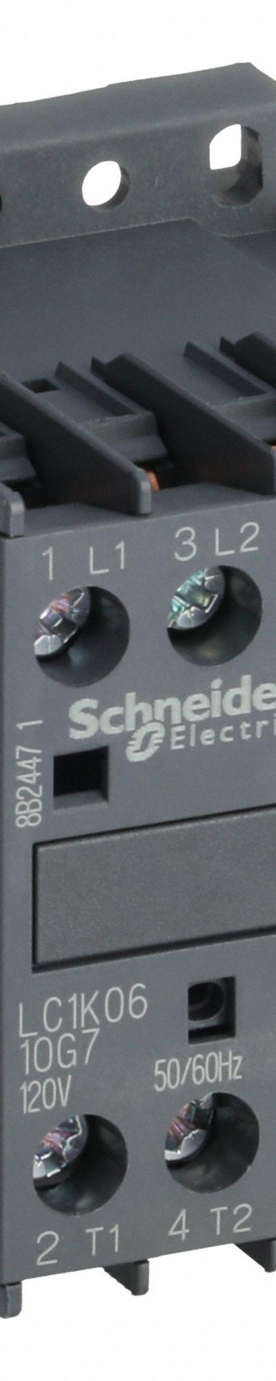 SCHNEIDER Miniature IEC Magnetic Contactor: Non-Reversing - Miniature, Non-Reversing IEC Contactors
