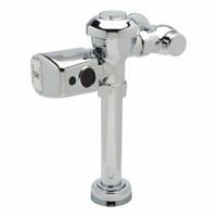 ZURN Automatic Flush Valve: ZER, 1.28 gpf Gallons per Flush, Battery, 11 1/2 in Rough-In, Exposed (MPN ZER6000AV-HET-CCP). Key specifications — Spud Location: Top; Brand: ZURN.