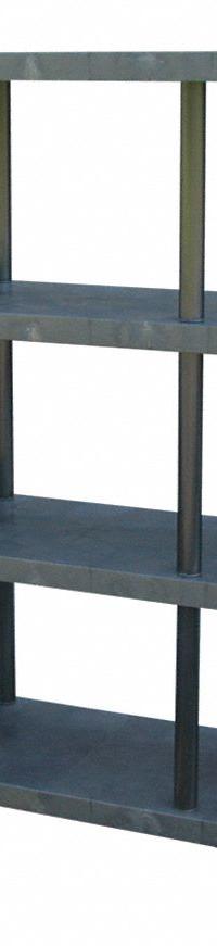STRUCTURAL PLASTICS Plastic Shelving: 96 in x 24 in, 75 in Overall Ht, 4 Shelves (MPN ST9624x4). Key specifications — Resistance Properties: Corrosion-Resistant; Frame Material: Plastic; Shelving Material: High Density Polyethylene; Brand: STRUCTURAL PLASTICS.