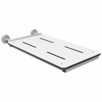 WINGITS Shower Bench: Phenolic/Stainless Steel, 29 in Max. Seat Wd, 250 lb Wt Capacity (MPN WBTE290150PW)