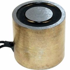 MAG-MATE Electromagnetic Lift: Continuous Duty, Round Magnet, 90 lb Max Load Capacity, 24 in Lead Lg (MPN ERA-201). Key specifications — Brand: MAG-MATE; Duty Type: Continuous Duty; Includes Lifting Eye: Lifting Eye Not Included.