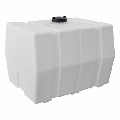 ROMOTECH Reservoir: Single Wall, Vertical, 100 gal, Closed Top, 3/16 in Wall Thick - Square Liquid Storage Tanks