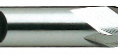 YG-1 Square End Mill: High Speed Steel, TiN Coated, 2 Flute, 9/16" Mill Dia - General Purpose High-Speed Steel Square End Mills