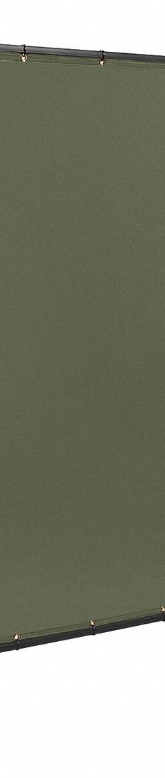 STEINER Welding Screen: Cotton Duck, 6 ft Ht, 8 ft Wd, Olive Green, 3/4 in Frame, Olive Green (MPN 501-6X8). Key specifications — Brand: STEINER; Screen Material Type: Cotton Duck.