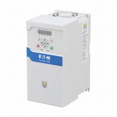 EATON Variable Frequency Drive: In Phase Three, Out Phase Three, 15 hp_20 hp, With Bypass, Compact (MPN DM1-34023EB-S20S). Key specifications — Style: Compact; Color: White; Output Voltage: 380-480V AC; Output Phase: Three.