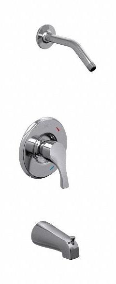 CFG Tub and Shower Faucet: T58913, 1.75 gpm Fixed Showerhead Flow Rate, Chrome (MPN T58913NH). Key specifications — Series: T58913.