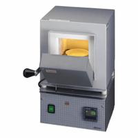 THERMO SCIENTIFIC Box Furnace: Gravity, 0.07 cu ft Capacity, 1,100°C Max Temp, 1,450 W Watt, 1 Doors (MPN FB1415M). Key specifications — Voltage: 120V; Brand: THERMO SCIENTIFIC; Temperature Accuracy Tolerance: +/-0.3°C @ 1000°C; Temperature Uniformity: +/-5.0°C @ 1000°C.