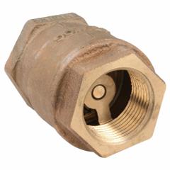 MILWAUKEE VALVE Low Lead Spring Check Valve: Swing, Inline Valve Body, 1 in Pipe Size, FNPT x FNPT (MPN UP548T 1). Key specifications — Brand: MILWAUKEE VALVE.
