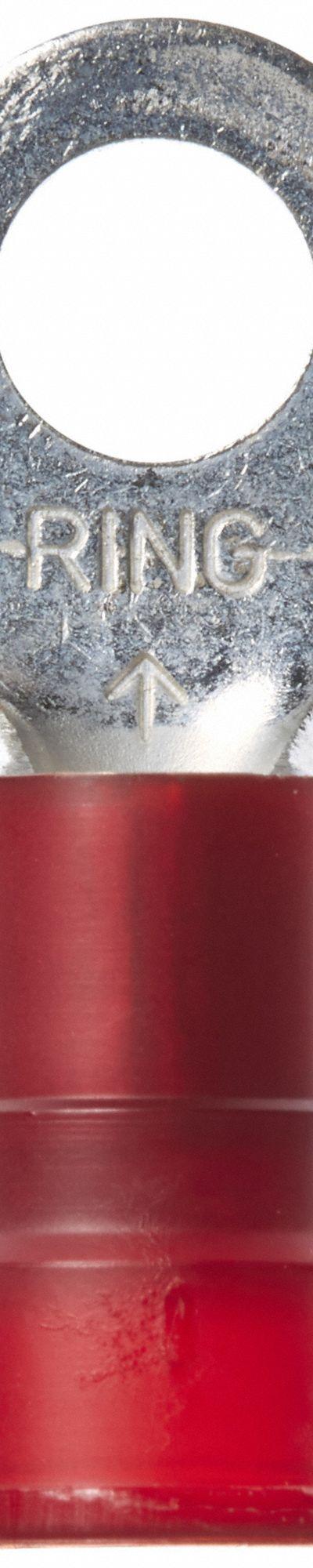 3M Ring Terminal: Red - Insulated Ring Terminals