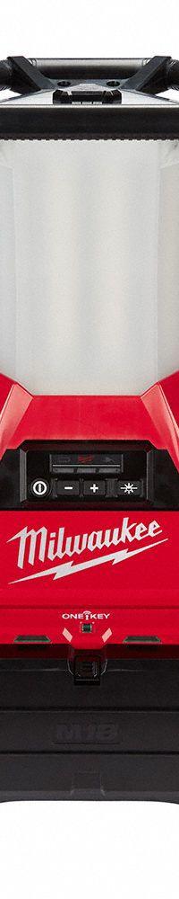 MILWAUKEE Jobsite Light: M18™, Site Light, 9,000 lm Max., 3 Modes, 31 5/16 in Max. Ht, 18V DC (MPN 2150-20). Key specifications — attr1291275: Tool Only.