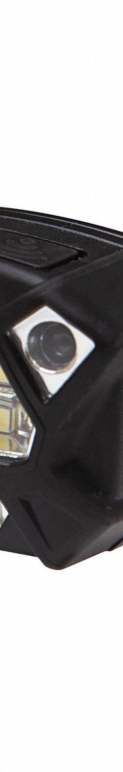 NIGHTSTICK Headlamp: Rechargeable, 410 lm Max. Brightness, 90 m Max Beam, 3 Light Outputs, Black (MPN NSP-4400B). Key specifications — attr1391546: NIGHTSTICK; attr1440309: Includes 3 AAA.
