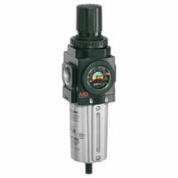 ARO FRL Piggyback: Series 2000 Series, 3/8 in NPT, 132 scfm, 5 micron, 250 psi, Manual Drain (MPN P39334-610). Key specifications — attr109419: ARO; attr109429: Aluminum; attr109463: Yes; attr109467: Nitrile; attr109468: Series 2000.