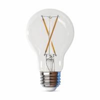 FEIT ELECTRIC Compact LED Bulb: Medium Screw (E26), LED, (A) Classic, A19, 5 W Watt, 2700K, Clear (MPN A1940CL927CA/FIL4/GB). Key specifications — attr233510: A19; attr233525: 120V AC; attr233549: Clear; attr518949: 2700K; attr239859: FEIT ELECTRIC.
