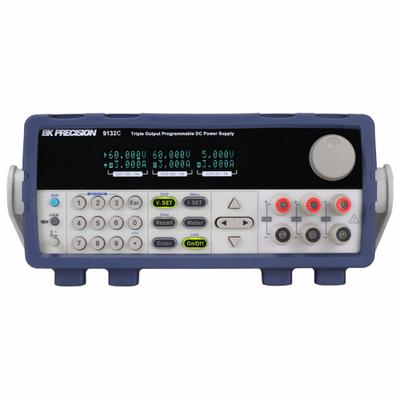 B&K PRECISION Bench Power Supply: 3 A Current Output 1 - Max, 3 A Current Output 2 - Max - Bench Triple Output DC Power Supplies