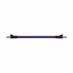 READYCABLE Ethernet Cable: Cat5e, RJ45 Male Straight x RJ45 Male Straight, 75 ft Lg, PUR, Purple (MPN CAT9421002-75). Key specifications — Brand: READYCABLE; Cable Jacket Color: Purple; Performance Category: Cat5e.