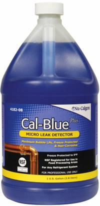 NU-CALGON Gas Leak Detector: 1 gal, Bottle, 5°F to 225°F Temp. Range, Clear (MPN 4182-08). Key specifications — Brand: NU-CALGON.