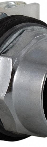SCHNEIDER Selector Switch: 30 mm Panel Mounting Size, 3 Positions, Short Lever, SPDT, Metallic (MPN 9001KS43BH1). Key specifications — AC Contact Rating: 6 A @ 120 V; Action: Maintained/Maintained/Maintained; Cam: C; DC Contact Rating: 0.1 A @ 600 V; Hazardous Location Specification: Not Rated; Operator Head Material: Polycarbonate; Operator Head Type: Short-Handled Knob; Operator Illumination: Non-Illuminated.