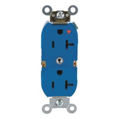 LEVITON Receptacle: Duplex, 5-20, Brown, 125V AC, 20 A, 2 Pole / 3 Wire (MPN 5362-IGB)