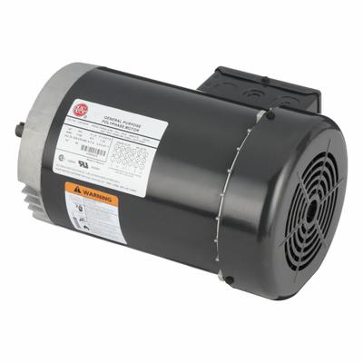 U.S. MOTORS General Purpose Motor: Rigid Base Mount, Totally Enclosed Air-Over, 3/4 hp - C-Face with Rigid Base 3-Phase General Purpose AC Motors