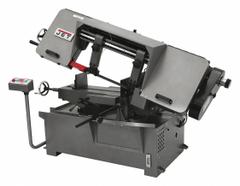 JET Band Saw: 10 in x 14 in/2 in x 16 in, 100 to 350, 45° , 90°, 3 Phase, 460V AC (MPN J-7040M-4). Key specifications — attr325085: JET; attr313074: 3; attr313072: 45° , 90°; attr313070: 10 in x 14 in; attr313071: 100 to 350.