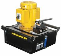 ENERPAC Hydraulic Pump: 10,000 psi Max. Op Pressure, 40 cu in/min Max. Flow Rate, 1 hp Max. HP (MPN ZE3408SB). Key specifications — attr941810: ZE3408SB; attr941817: 4-Way; attr941814: Hold.
