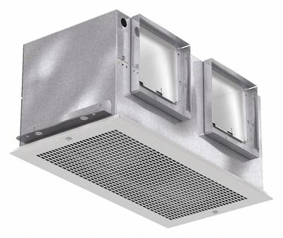 Dayton Bath Exhaust Fan: Ceiling, 1,518 cfm Max, 11 sones, 1 Speed - Standard Bathroom Exhaust Fans