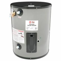 RHEEM-RUUD Point-of-Use Electric Water Heater: 208V, 19.9 gal, 6,000 W, Single Phase, 25.12 in Ht (MPN EGSP20 208V). Key specifications — Phase: Single; Brand: RHEEM-RUUD.