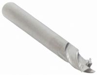 WIDIA HANITA Square End Mill: Carbide, 3 Flute, 3/16" Mill Dia, 9/16" LOC, 2" OAL (MPN I3S0188T056R)